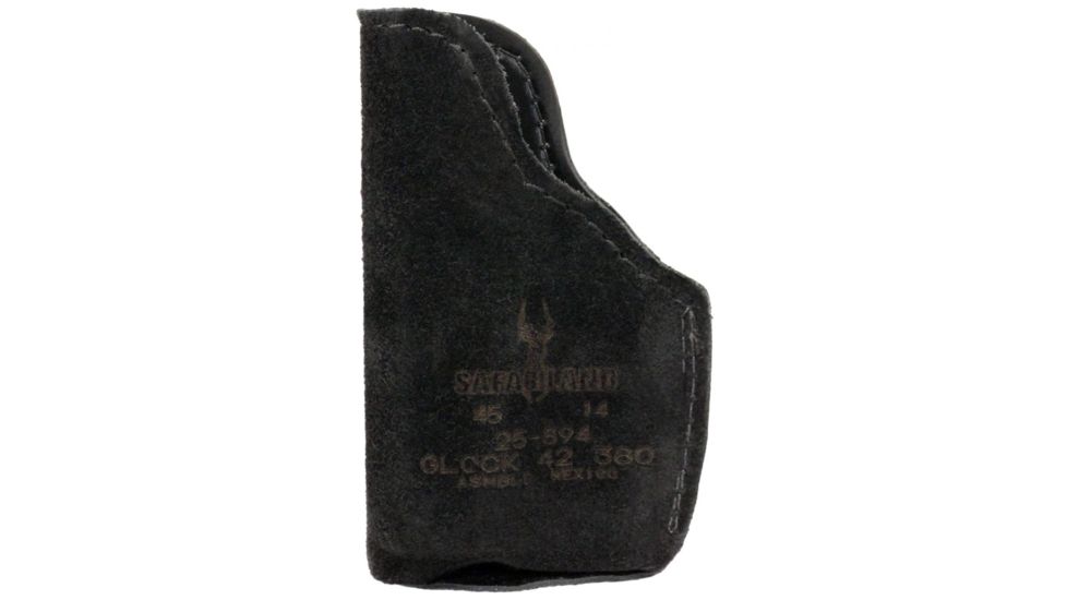 Safariland Model 25 Inside-the-Pocket Holster, Glock 42, Left Hand, Black Suede, 25-894-22