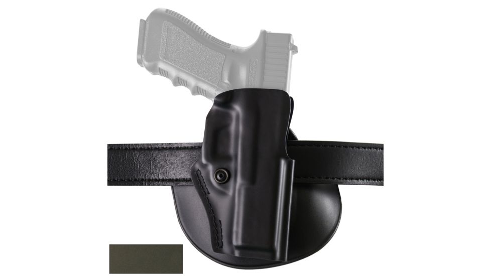 Safariland Model 5198 IDPA Paddle/Belt Loop Holster, Glock 17/22/31, Right Hand, STX OD Green, 5198-83-561