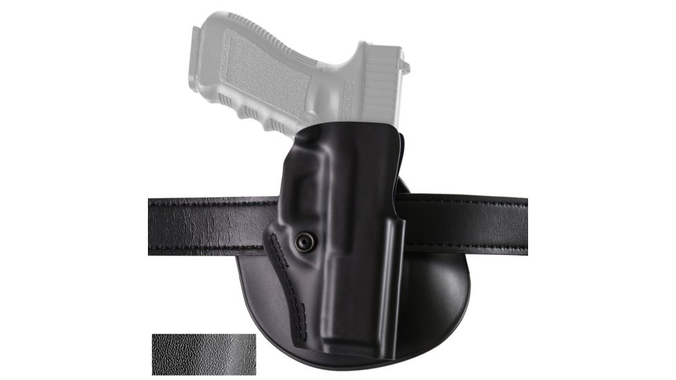 Safariland Model 5198 IDPA Paddle/Belt Loop Holster, Glock 19/23/32, Right Hand, STX Tactical Black, 5198-283-131