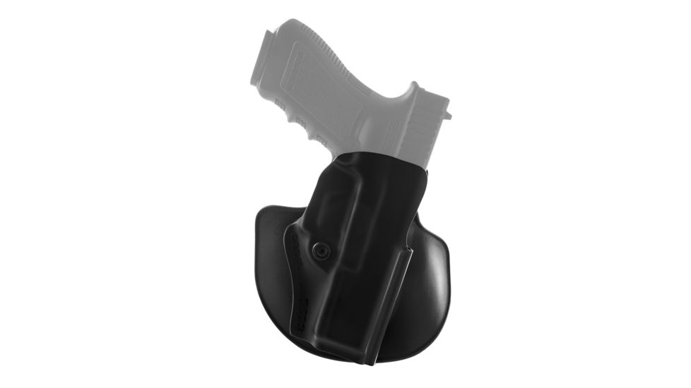 Safariland Model 5198 IDPA Paddle/Belt Loop Holster, Glock 19/23/32, Left Hand, STX Plain Black, 5198-283-412-225