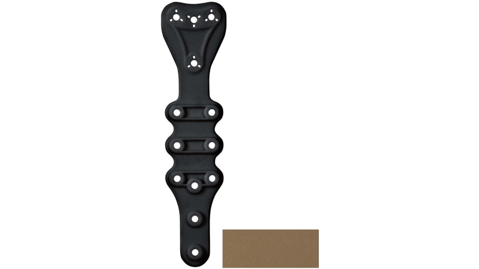 Safariland Model 6004-UFA Universal Flex Adapter, Right Hand, FDE Brown, 6004UFA-SP6-551-MS22