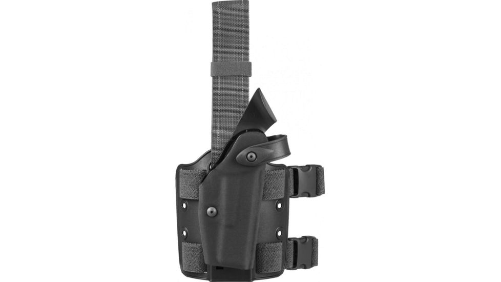 Safariland Model 6004USN SLS Low Drop-Leg Holster, Glock 17/22/31, Left Hand, Cordura Black, 6004USN-83-782
