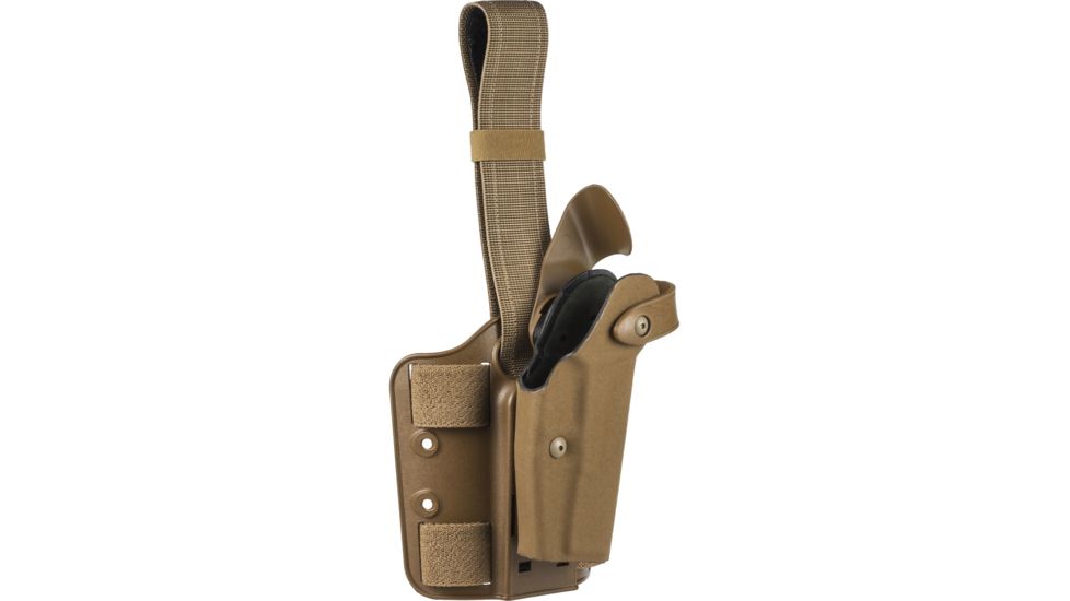 Safariland Model 6004USN SLS Low Drop-Leg Holster, Glock 17/22/31, Right Hand, Cordura Coyote Tan, 6004USN-83-741
