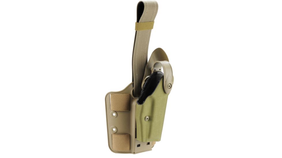Safariland Model 6004USN SLS Low Drop-Leg Holster, Glock 17/22/31, Right Hand, Cordura Khaki, 6004USN-83-751