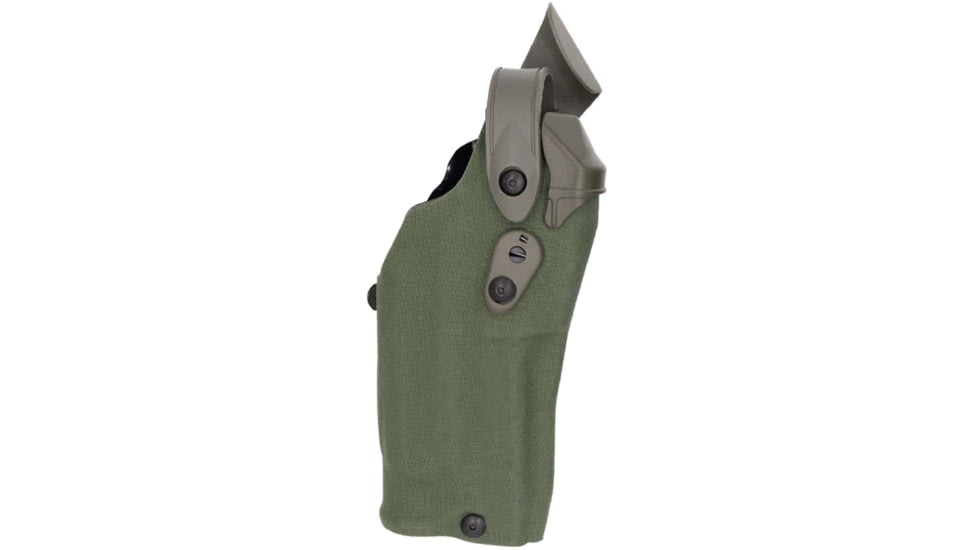 Safariland Model 6304rds Als/sls Drop-rig Tactical Holster For Glock 34 Mos W/ Light, Camo Green - 1317764