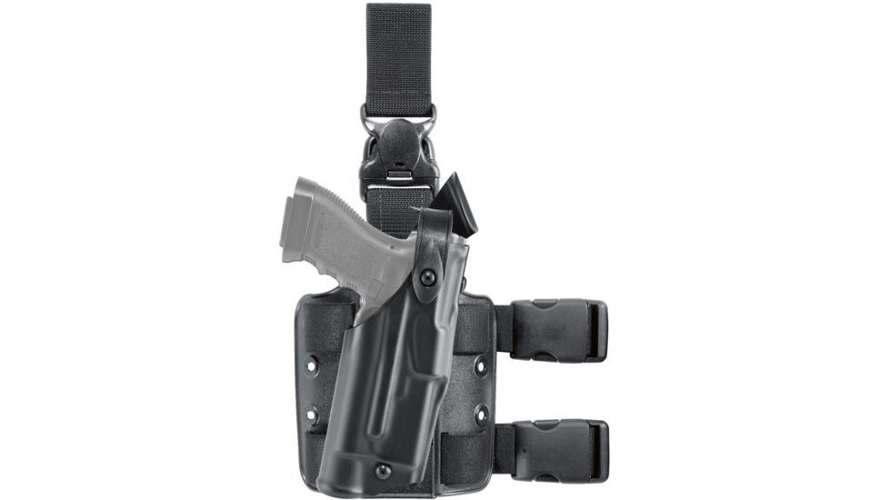 Safariland 6305 ALS/SLS Tactical Holster w/Quick Release Sig SauerP226R X200 Plain Black Right Hand 6305-7742-411