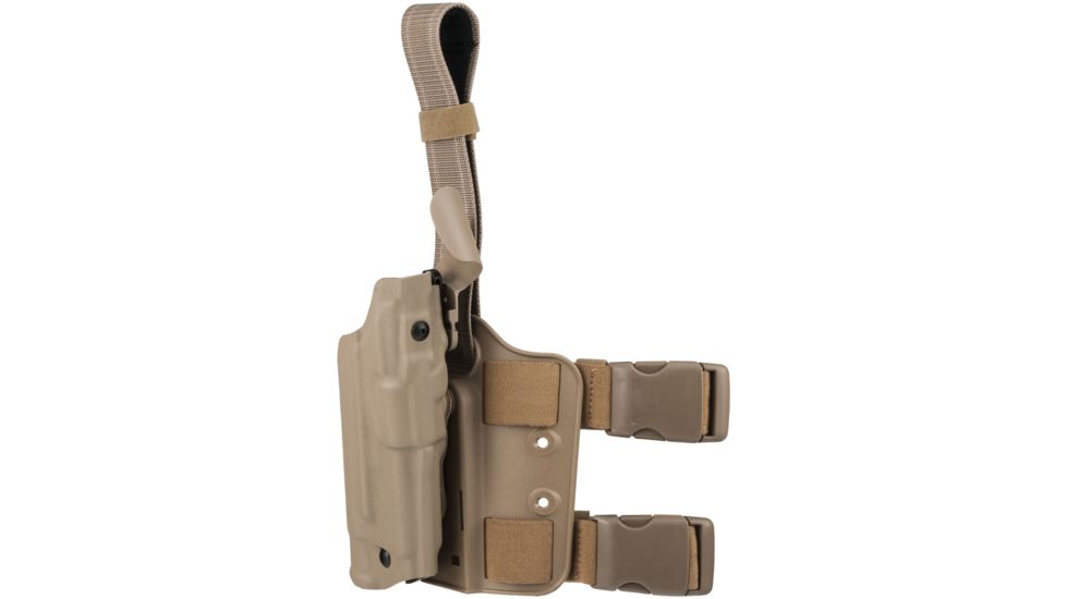Safariland Model 6354 ALS Drop-Leg Holster, Glock 34/35, Right Hand, STX Flat Dark Earth, 6354-683-551