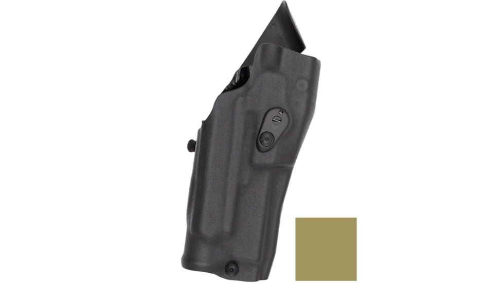 Safariland Model 6354RDSO ALS Holster With QLS19 w/Light, Glock 19 MOS, Right Hand, Coyote Brown, 1334861