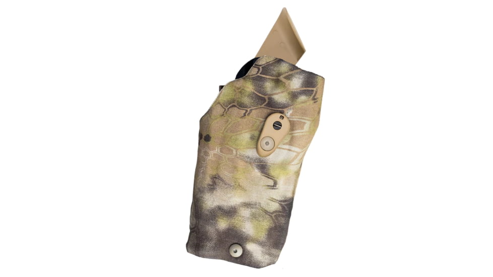 Safariland 6354RDSO ALS Holster w/ QLS19 Fork, Glock 19 Mos W/ Light, Kryptek Highlander, Right, 1335262, 1335262
