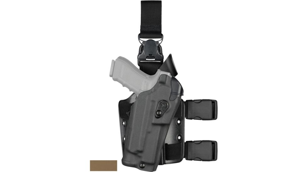 Safariland 6355 ALS Tactical Holster w/Quick Release Springfield Armory 1911 STX Flat Dark Earth Right Hand 6355-56-551