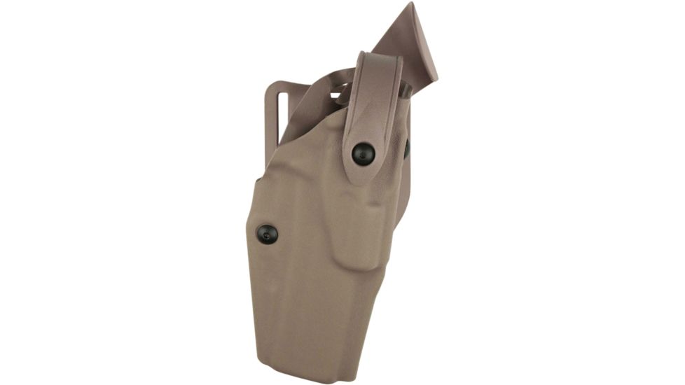Safariland Model 6360 ALS/SLS Mid-Ride Level-III Duty Holster, Glock 17/22/31 w/ITI M3 Light, Right Hand, STX Flat Dark Earth, 6360-832-551