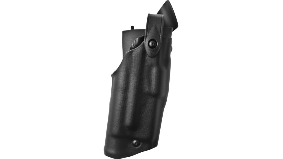 Safariland Model 6360 ALS/SLS Mid-Ride Level-III Duty Holster, Glock 20/21 w/ITI M3 Light, Left Hand, Plain Black, 6360-3832-62