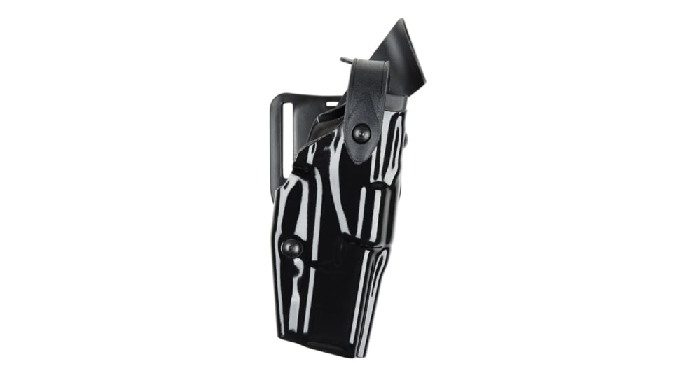 Safariland Model 6360 Als/sls Mid-ride, Level Iii Retention Duty Holster For Glock 17 W/ Pressure Switch Light, Stx Hi Gloss, 6360-8301-491