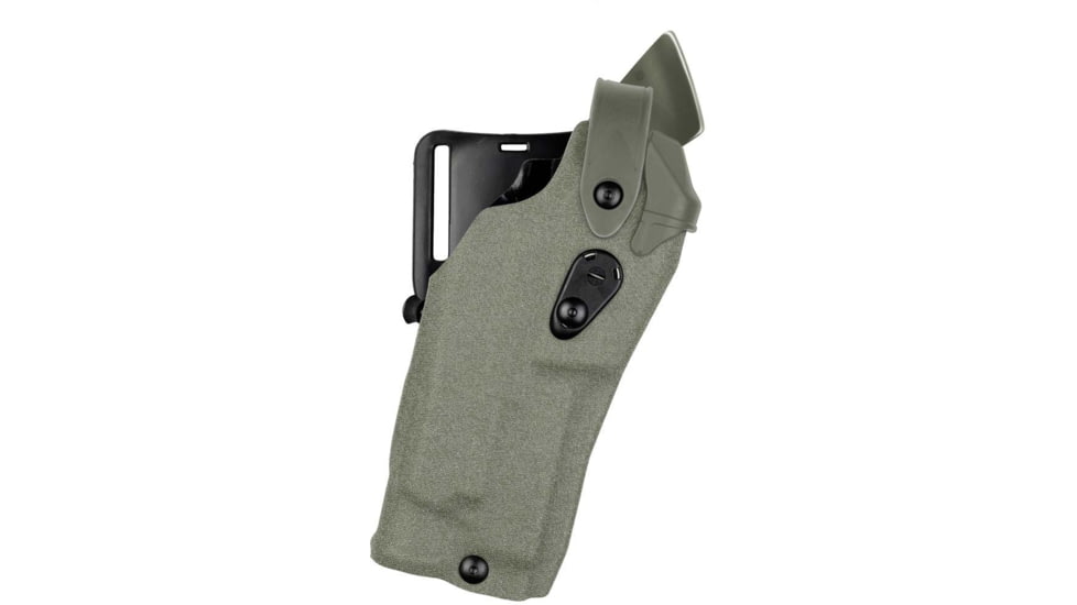 Safariland Model 6360RDS ALS/SLS Mid-Ride Level-III Duty Holster, SIG Sauer P320 9/40, TLR-1HL/X300U, Left, STX Tactical, OD Green, 6360RDS-4502-562
