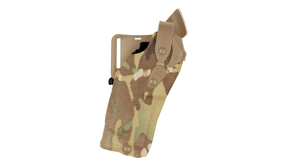 Safariland Model 6360RDS ALS/SLS Mid-Ride Level-III Duty Holster, Glock 19/23 MOS, Streamlight TLR-8, Right, Cordura, MultiCam, 6360RDS-28328-701