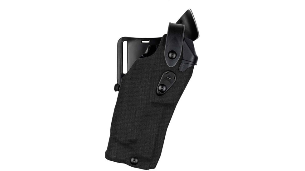 Safariland 7360 RDS-7TS ALS/SLS Mid-Ride Level III Retention Duty Holster, Walther PDP,Full Size, Streamlight TLR-7, Left Hand, SafariSeven Plain, Black, 7360RDS-58427-412 