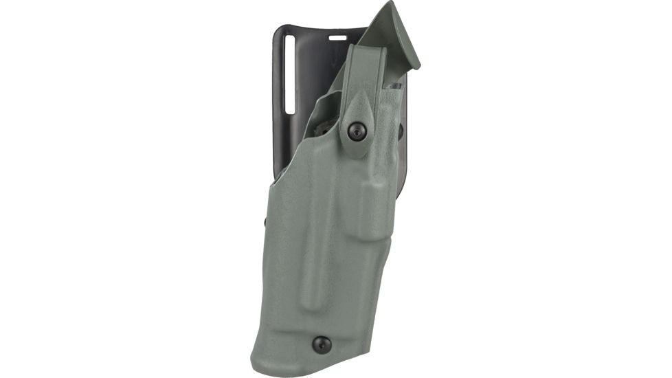 Safariland Model 6365 ALS/SLS Low-Ride Level-III Duty Holster, Glock 17/22/31, Left Hand, STX Foliage Green, 6365-83-542