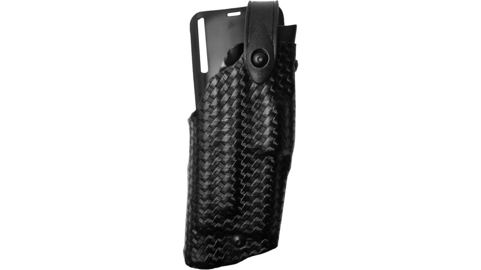 Safariland Model 6365 ALS/SLS Low-Ride Level-III Duty Holster, Glock 20/21, Right Hand, Basket Weave Black, 6365-383-81