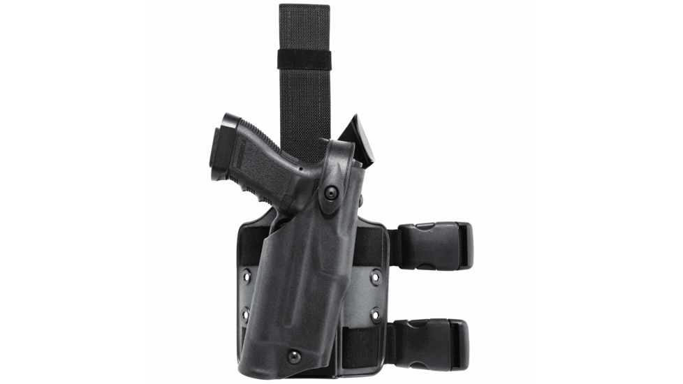 Safariland 6365 ALS SLS Low Ride LVL III Holster, Colt 1911 Government, Right, Plain, Black, 6365-53-411