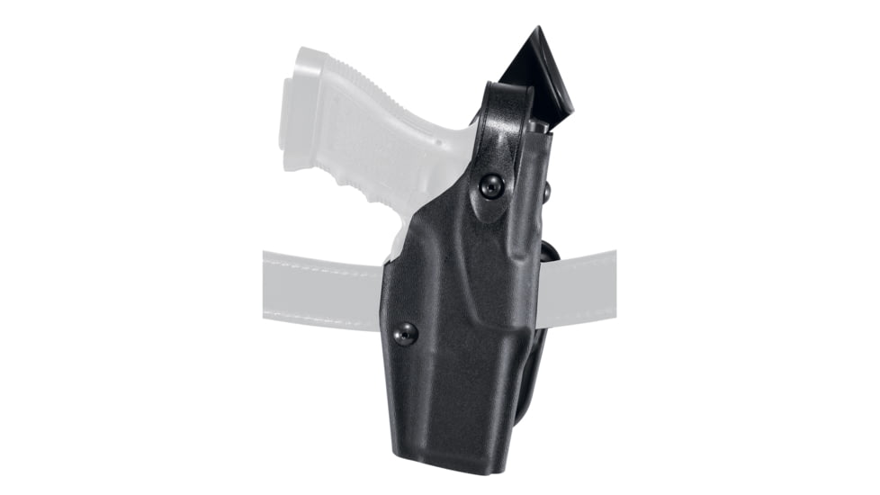 Safariland Model 6367 ALS/SLS Concealment Belt Loop Holster, Glock 17/22 w/Light, Plain, Black, Left, Belt Size 1.5in 6367-8325-62