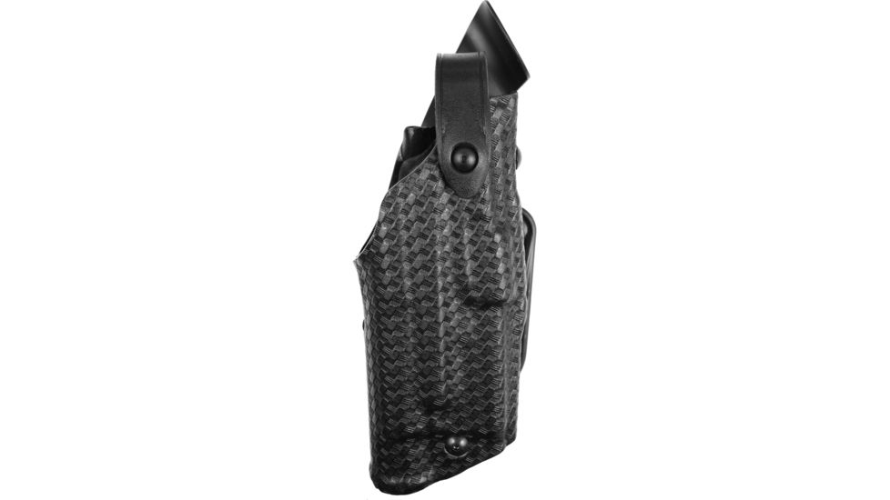 Safariland Model 6367 ALS/SLS Off-Duty Belt Loop Holster, Glock 20/21, Right Hand, STX Basket Weave Black, 6367-383-481