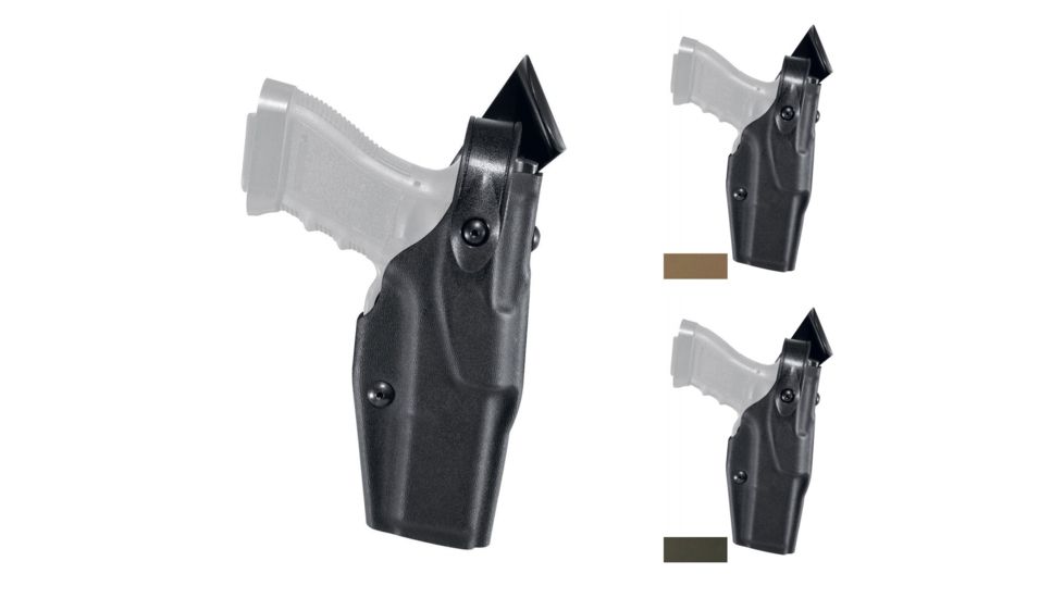 Safariland Model 6367 ALS/SLS Off-Duty Belt Loop Glock Holster, Black, Flat Dark Earth, OD Green