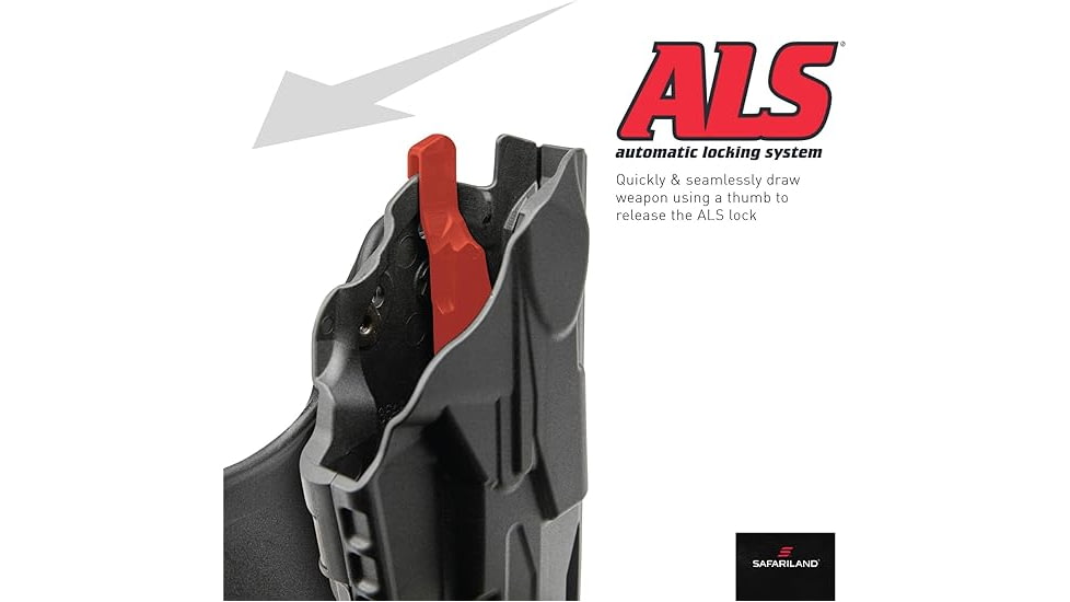 Safariland Model 6378 Als Concealment Paddle Holster W/ Belt Loop For Smith &amp; Wesson M&amp;p 2.0 9, Stx Tactical - 1206434