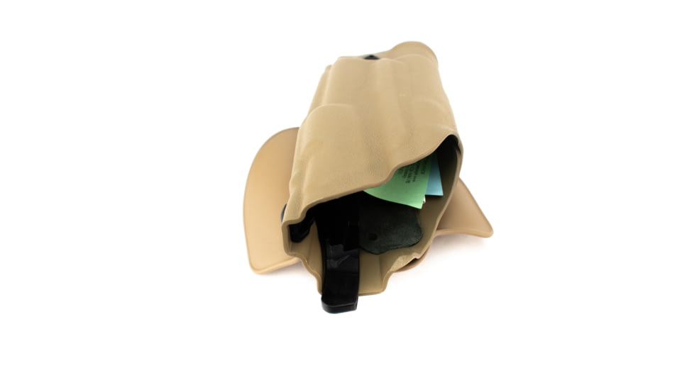 Safariland Model 6378 ALS Paddle/Belt Loop Holster, Glock 20/21 w/ITI M3 Light, Right Hand, STX Flat Dark Earth, 6378-3832-551