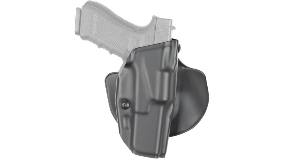 Safariland Model 6378 ALS Paddle/Belt Loop Holster, Glock 20/21, Right Hand, STX Plain Black, 6378-383-411