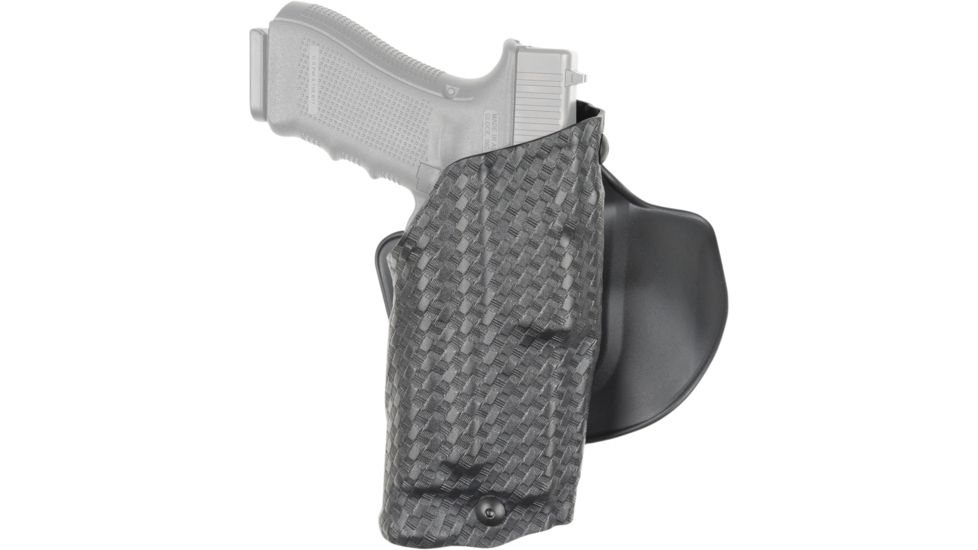 Safariland Model 6378 ALS Paddle/Belt Loop Holster, Glock 20/21 w/ITI M3 Light, Right Hand, STX Basket Weave Black, 6378-3832-481