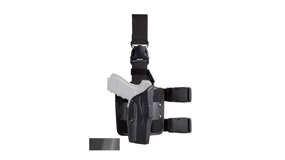 Safariland Model 6385 ALS/OMV Drop-Leg Holster, Glock 19/23/32, Right Hand, STX Tactical Black, 6385-283-131
