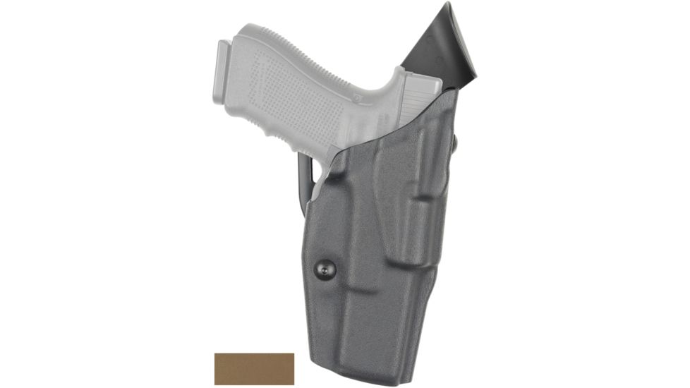 Safariland Model 6390 ALS Mid-Ride Level-I Duty Holster, Glock 19/23/32, Right Hand, STX Flat Dark Earth, 6390-283-551