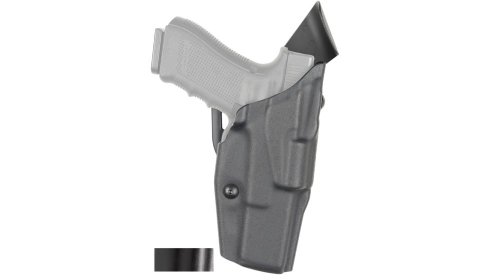 Safariland Model 6390 ALS Mid-Ride Level-I Duty Holster, Glock 17/22/31, Right Hand, STX Hi-Gloss Black, 6390-83-491