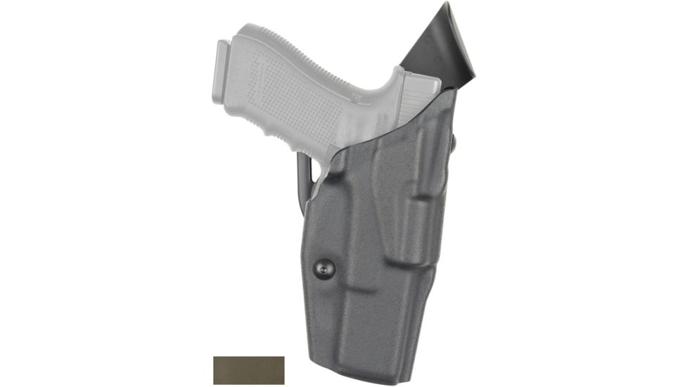 Safariland Model 6390 ALS Mid-Ride Level-I Duty Holster, Glock 19/23/32, Right Hand, STX Foliage Green, 6390-283-541