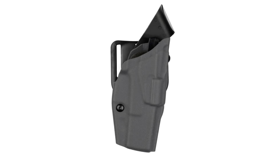 Safariland 6390 ALS Mid-Ride Level I Retention Smith &amp; Wesson Duty Holster, S&amp;W M&amp;P 2.0 9L, Streamlight TLR-1, Left, STX Plain, Black, 1204434