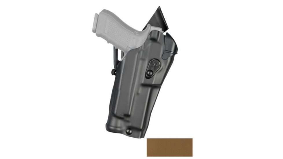 Safariland Model 6390rds Als Mid-ride Level I Retention Duty Holster, Fde Brown - 6390RDS-28329-551