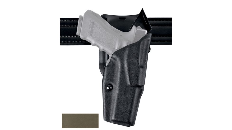 Safariland Model 6395 ALS Low-Ride Level-I Duty Holster, Glock 20/21 w/ITI M3 Light, Right Hand, STX Foliage Green, 6395-3832-541