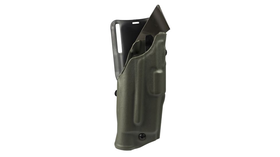 Safariland Model 6395 ALS Low-Ride Level-I Duty Holster, Glock 19/23/32 w/ITI M3 Light, Right Hand, STX OD Green, 6395-2832-561