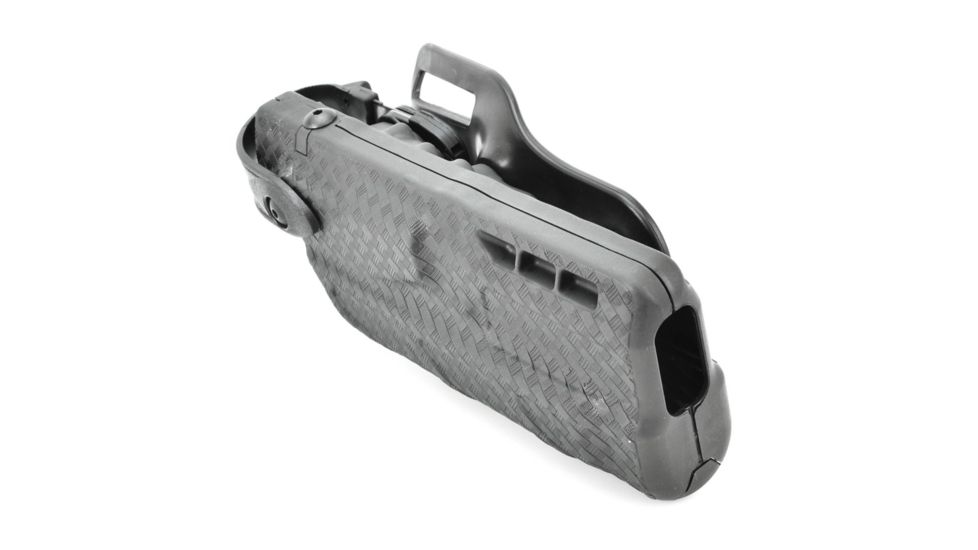 Safariland Model 7280 7TS SLS Mid-Ride Level-II Duty Holster, Glock 20/21, Left Hand, STX Basket Weave Black, 7280-383-482