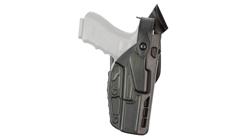 Safariland Model 7360rds - 7ts Als/sls Mid-ride Duty Holster, Black - 7360RDS-28325-411