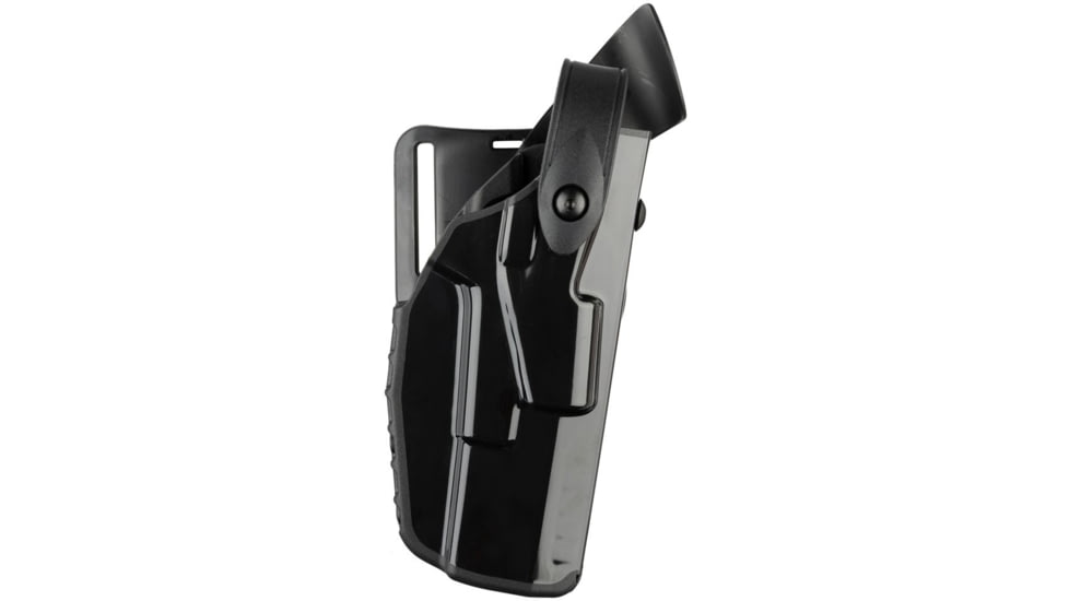 Safariland Model 7360-7TS ALS/SLS Mid-Ride Level III Duty Holster, Glock 17 Gen 5, Right, Hi Gloss Black, 7360-835-491