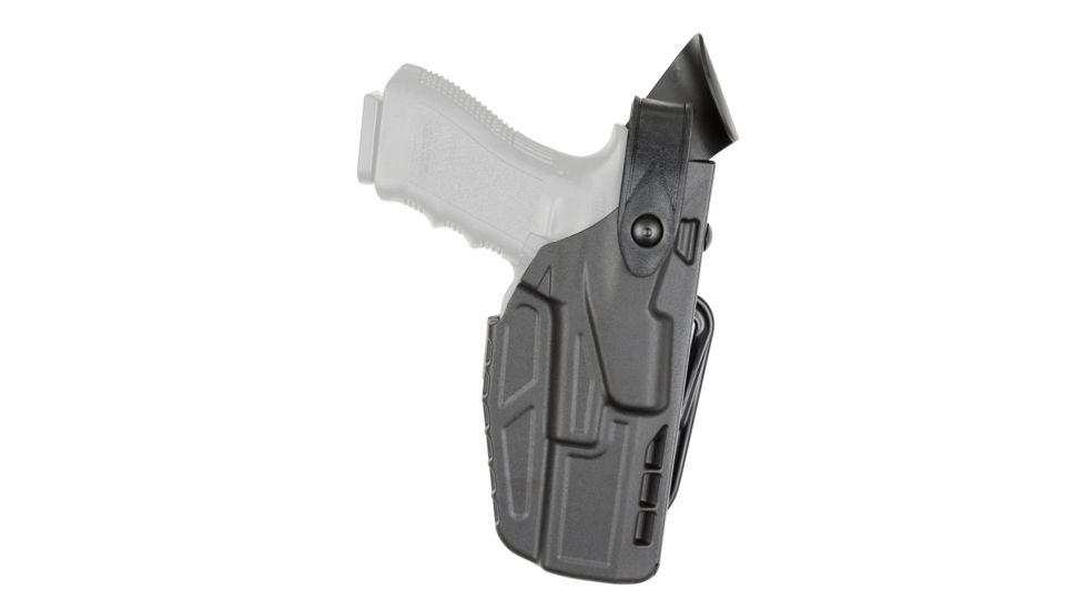Safariland Model 7367 7TS ALS/SLS Off-Duty Belt Slide Holster, Glock 19/23/32, Right Hand, STX Plain Black, 7367-283-411