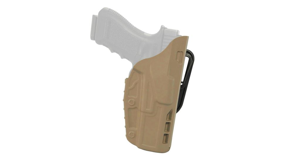 Safariland Model 7377 7TS ALS Belt Slide Holster, Glock 17/22/31, Left Hand, STX Flat Dark Earth, 7377-83-552-DM