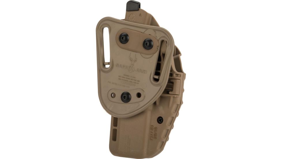 Safariland Model 7377 7ts Als Concealment Belt Loop Holster, Fde Brown - 7377-2835-552