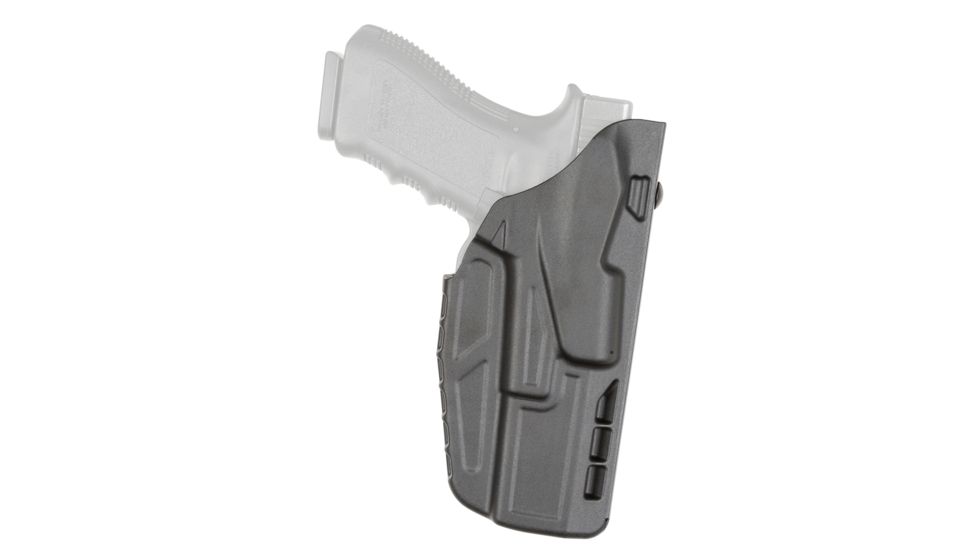 Safariland Model 7379 7TS ALS Clip-On Belt Holster, Glock 17/22/31, Right Hand, STX Plain Black, 7379-83-411