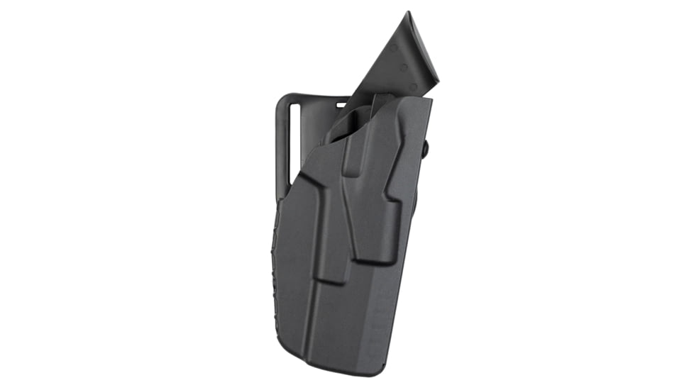 Safariland 7390 7TS ALS Mid Ride Duty Holsters, Glock 19/23 w/TLR-7, Right, Black, STX Hi Gloss, 7390-28327-491