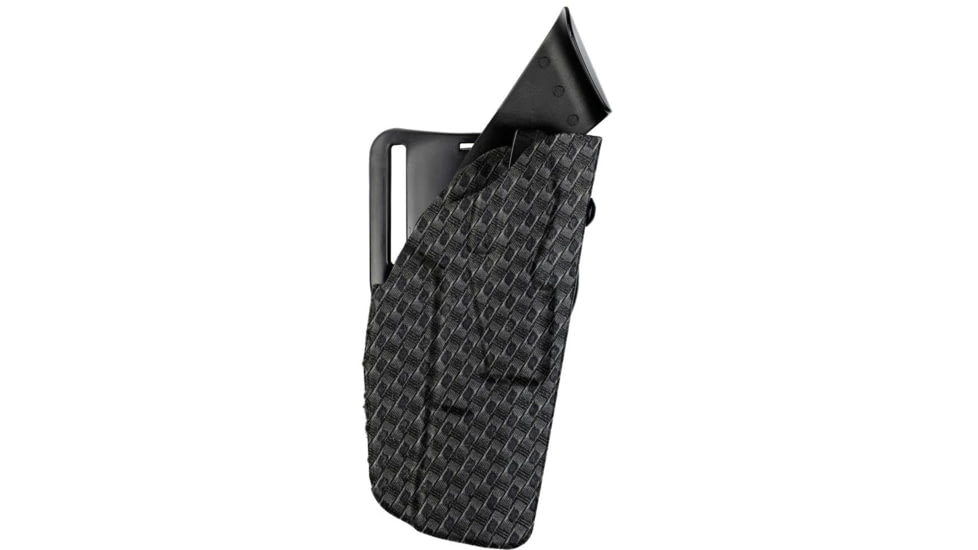 Safariland Model 7390 7ts Als Mid Ride Duty Holster, Black - 7390-8327-482