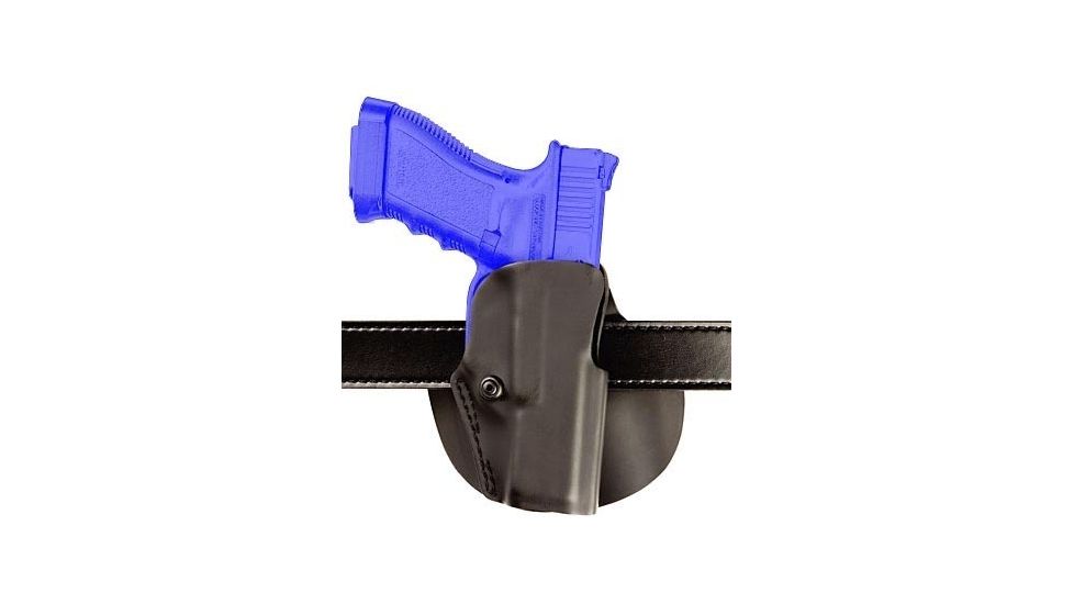 Safariland Paddle Holster for Pistols, Left Hand, STX Plain Black Belt Loop Only 1.5in. and 1.75in. belt slots 5188-53-412-K15