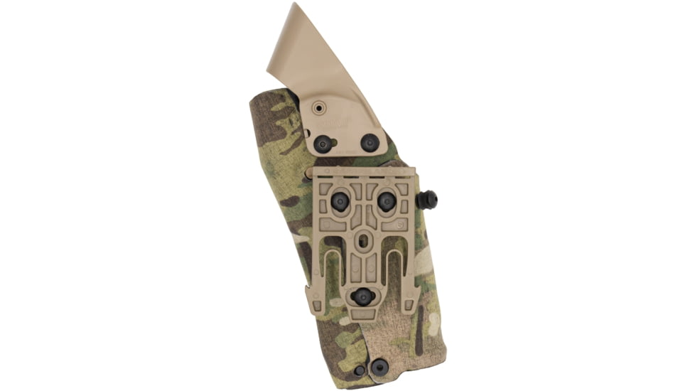 Safariland 6354RDSO Walther PDP 4.5in OWB Belt Holster w/ QLS19 Fork, Right, Cordura, Duty, Multicam, 6354RDSO-5842-701-MS19