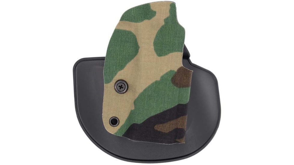 Safariland Gravity Springfield Armory Echelon 4in OWB Paddle Holster, Right, Cordura, Concealment, Woodland Camo, GRAVITY-0-57-A-0-C1-C991